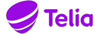 Mobiltillverkaren Telias logo