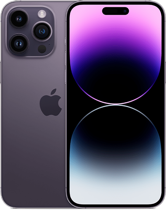 Apple Iphone 14 Pro Mörklila