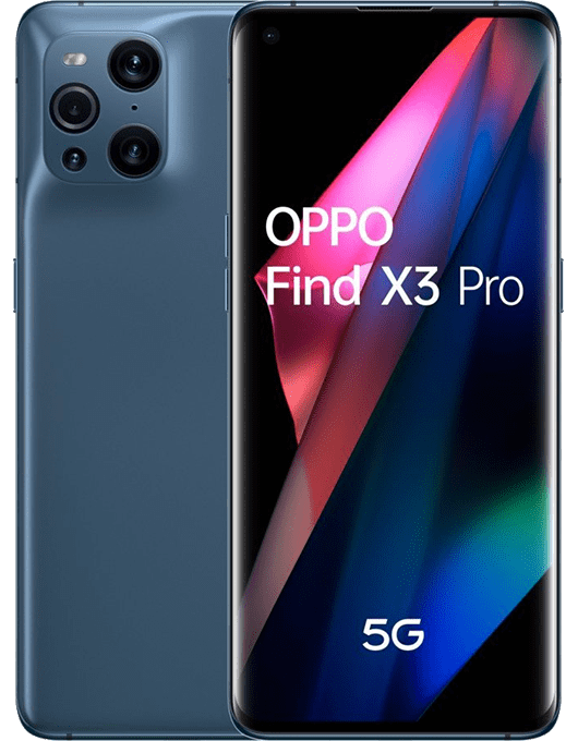 Oppo Find X3 Pro Blå