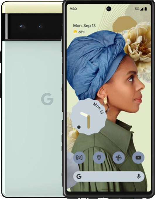 Google Pixel 6 Grön