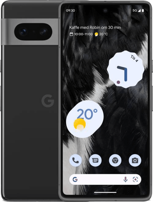 Google Pixel 7 Svart