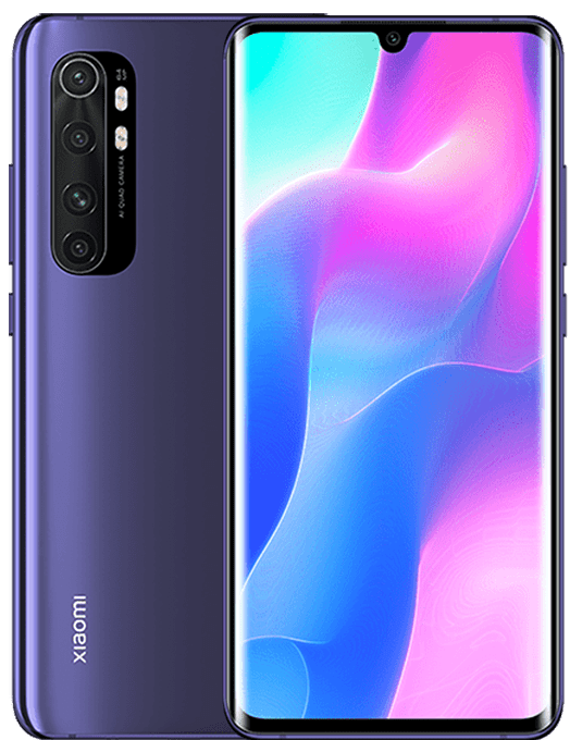Xiaomi Mi Note 10 Lite Lila