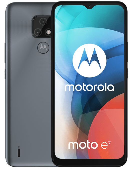 Motorola Moto E7 Grå