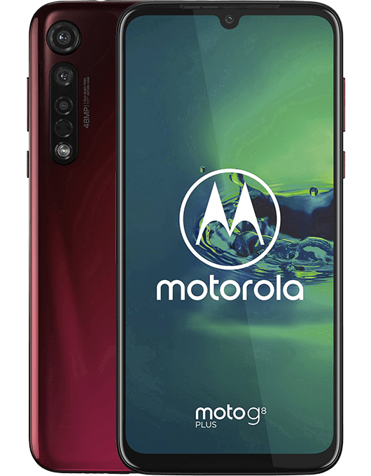 Motorola Moto G8 Plus Röd