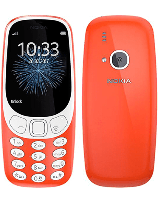 Nokia 3310 Röd
