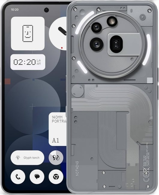 Nothing Phone (3a) Pro Svart