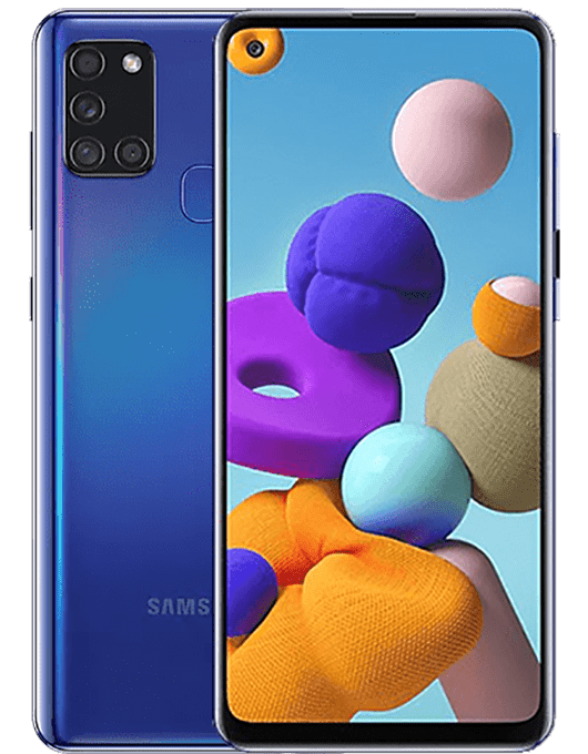 Samsung Galaxy A21s Blå