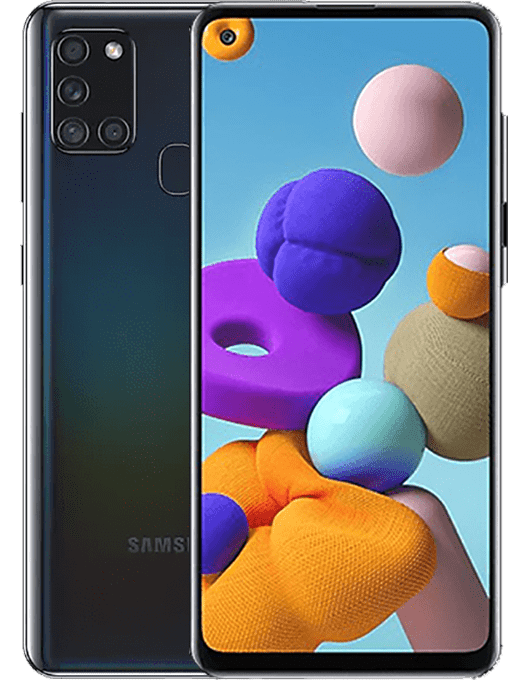 Samsung Galaxy A21s Svart