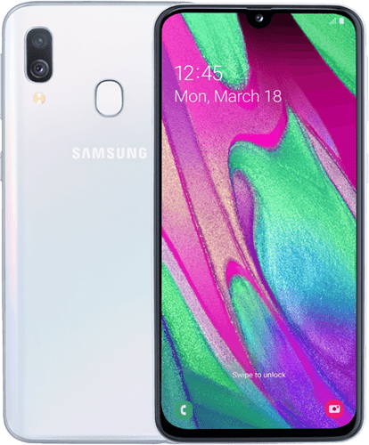 Samsung Galaxy A40 Vit