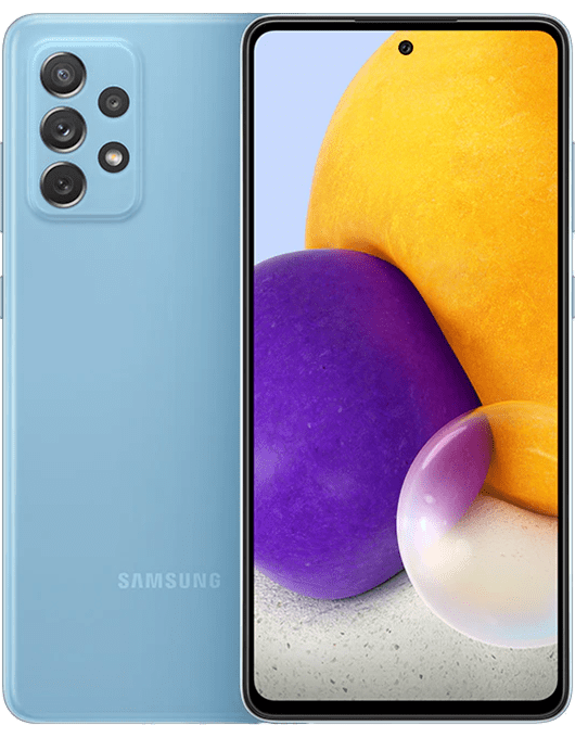 Samsung Galaxy A72 Blå
