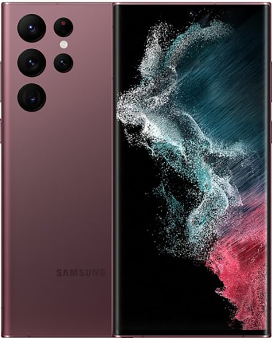 Samsung Galaxy S22 Ultra 5G Vinröd