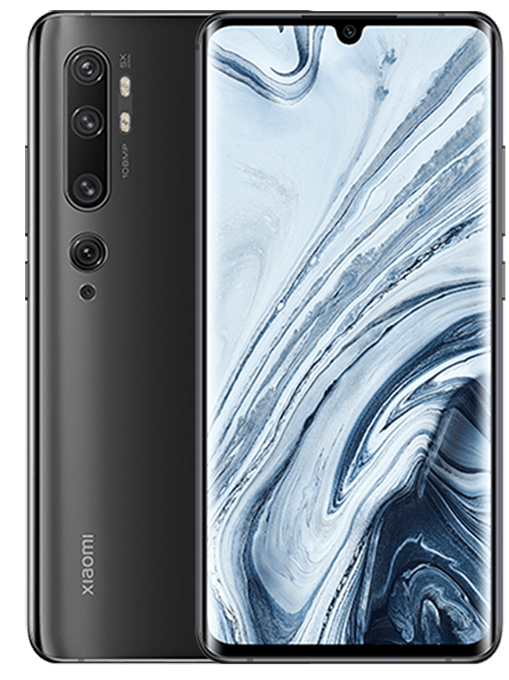 Xiaomi Mi Note 10 Midnattssvart