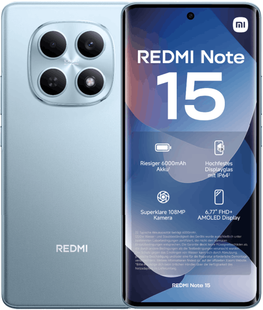 Xiaomi Redmi Note 15 Svart