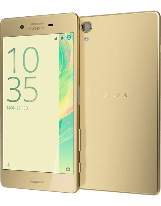 Sony Xperia X Guld